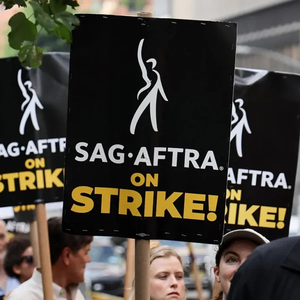 SAG members are demanding better pay and working conditions in the changing landscape of streaming and emerging AI technology.