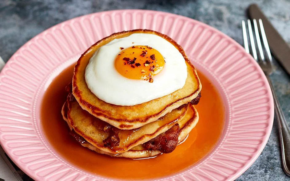 Pancakes with egg